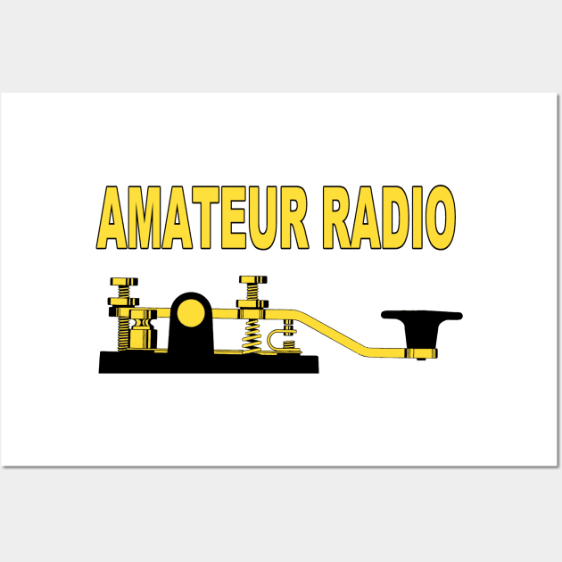 Amateur Radio Wall Art by Naves